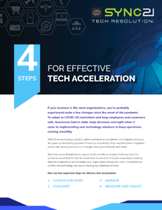 Checklist Tech Acceleration 03-2022